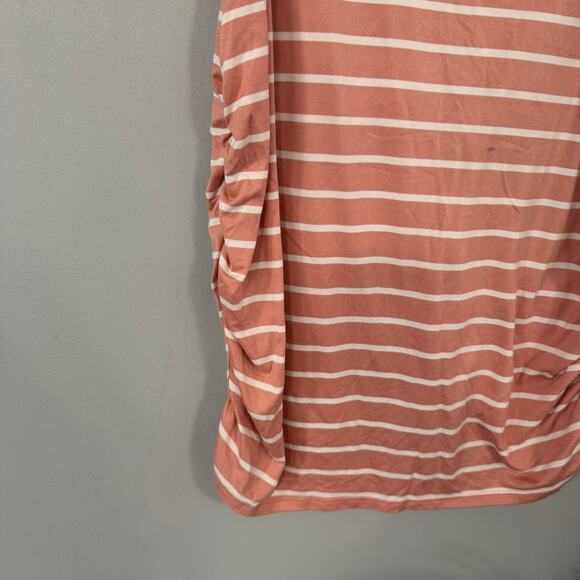 Time and Tru Striped Maternity Top Size Medium / 8 - 10 Spandex Blend - Picture 2 of 5